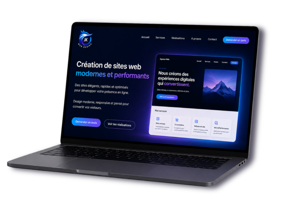 création de site web WordPress pour artisans et petite entreprise